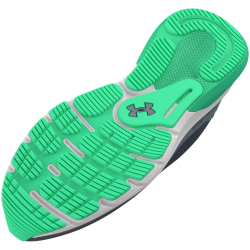 UNDER ARMOUR HOVR Turbulence 2 Laufschuhe Herren 110 - downpour gray/gravel/vapor green 42.5