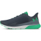 UNDER ARMOUR HOVR Turbulence 2 Laufschuhe Herren 110 - downpour gray/gravel/vapor green 42.5