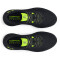 UNDER ARMOUR HOVR Turbulence 2 Laufschuhe Herren 003 - black/black/high vis yellow 46