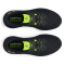 UNDER ARMOUR HOVR Turbulence 2 Laufschuhe Herren 003 - black/black/high vis yellow 49.5