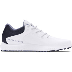 UNDER ARMOUR Charged Breathe 2 Spikeless Golfschuhe Damen 101 - white/midnight navy/celeste 36.5