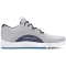 UNDER ARMOUR Charged Draw 2 Spikeless Golfschuhe Herren 102 - halo gray/capri/midnight navy 40