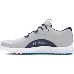 UNDER ARMOUR Charged Draw 2 Spikeless Golfschuhe Herren 102 - halo gray/capri/midnight navy 42