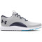 UNDER ARMOUR Charged Draw 2 Spikeless Golfschuhe Herren 102 - halo gray/capri/midnight navy 42