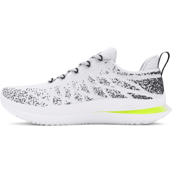 UNDER ARMOUR Velociti 3 Laufschuhe Damen 104 - white/anthracite/high vis yellow 37.5
