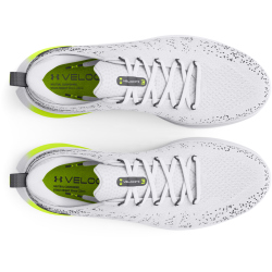 UNDER ARMOUR Velociti 3 Laufschuhe Damen 104 - white/anthracite/high vis yellow 37.5