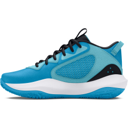 UNDER ARMOUR Lockdown 6 Basketballschuhe Kinder 401 - capri/black/sky blue 37.5