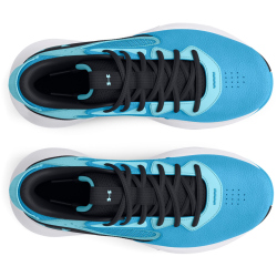UNDER ARMOUR Lockdown 6 Basketballschuhe Kinder 401 - capri/black/sky blue 37.5