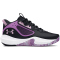 UNDER ARMOUR Lockdown 6 Basketballschuhe Kinder 005 - black/provence purple/purple ace 36