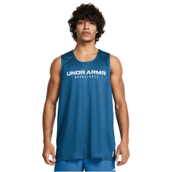 UNDER ARMOUR Zone wendbares Tanktop Herren 406 - photon blue/white/white M