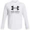UNDER ARMOUR Rival Terry Hoodie Herren 100 - white/black M