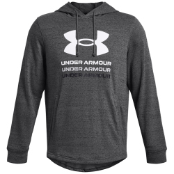 UNDER ARMOUR Rival Terry Hoodie Herren 025 - castlerock/black M
