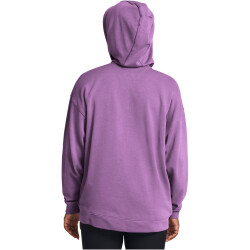 UNDER ARMOUR Rival Terry Extragroße Kapuzenjacke Damen 560 - provence purple/purple ace XS