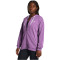 UNDER ARMOUR Rival Terry Extragroße Kapuzenjacke Damen 560 - provence purple/purple ace XS