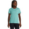 UNDER ARMOUR Tech Bubble T-Shirt Damen 482 - radial turquoise/white/white M