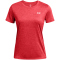 UNDER ARMOUR Tech Twist T-Shirt Damen 814 - red solstice/coho/white L