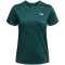 UNDER ARMOUR Tech Twist T-Shirt Damen 449 - hydro teal/coastal teal/white L