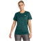 UNDER ARMOUR Tech Twist T-Shirt Damen 449 - hydro teal/coastal teal/white L