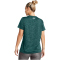 UNDER ARMOUR Tech Twist T-Shirt Damen 449 - hydro teal/coastal teal/white L