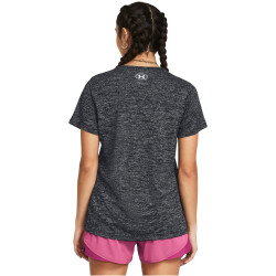 UNDER ARMOUR Tech Twist T-Shirt Damen 001 - black/white XS