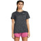UNDER ARMOUR Tech Twist T-Shirt Damen 001 - black/white L