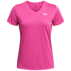 UNDER ARMOUR Tech T-Shirt Damen 652 - rebel pink/white XS