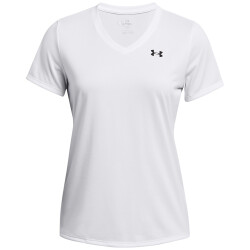 UNDER ARMOUR Tech T-Shirt Damen 100 - white/black XS