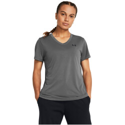 UNDER ARMOUR Tech T-Shirt Damen 025 - castlerock/black XS