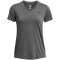UNDER ARMOUR Tech T-Shirt Damen 025 - castlerock/black XS