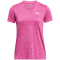 UNDER ARMOUR Tech Twist T-Shirt Damen 652 - rebel pink/pink elixir/white XXL