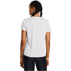 UNDER ARMOUR Tech Twist T-Shirt Damen 014 - halo gray/white/white M