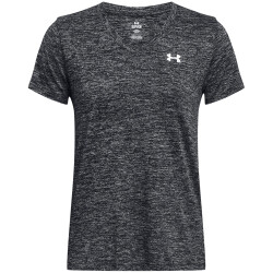 UNDER ARMOUR Tech Twist T-Shirt Damen 001 - black/white XS