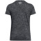 UNDER ARMOUR Tech Twist T-Shirt Damen 001 - black/white XS