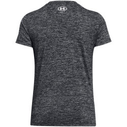 UNDER ARMOUR Tech Twist T-Shirt Damen 001 - black/white XXL