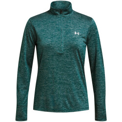 UNDER ARMOUR Tech Twist 1/2-Zip Sportshirt Damen 449 -...