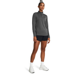 UNDER ARMOUR Tech 1/2-Zip Trainingsshirt Damen 025 - castlerock/black XS