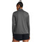 UNDER ARMOUR Tech 1/2-Zip Trainingsshirt Damen 025 - castlerock/black XS