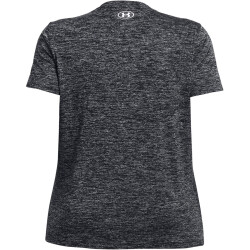UNDER ARMOUR Tech Twist T-Shirt Damen 001 - black/white 1X