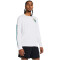 UNDER ARMOUR Launch langarm Laufshirt Herren 100 - white/circuit teal S