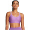 UNDER ARMOUR Infinity 2.0 Mid Support Sport-BH Damen 560 - provence purple/purple ace S A-C