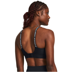 UNDER ARMOUR Infinity 2.0 Mid Support Sport-BH Damen 001 - black/white M A-C