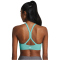 UNDER ARMOUR Motion Bralette Damen 482 - radial turquoise/white XS