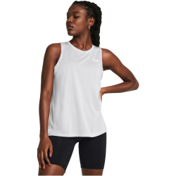 UNDER ARMOUR Tech Twist Tanktop Damen 014 - halo gray/white/white M
