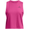 UNDER ARMOUR Vanish Elite Vent Crop-Top Damen 686 - astro pink/black M