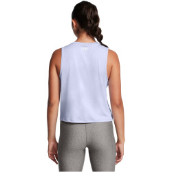 UNDER ARMOUR Vanish Elite Vent Crop-Top Damen 539 - celeste/white M