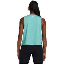 UNDER ARMOUR Vanish Elite Vent Crop-Top Damen 482 - radial turquoise/white XS
