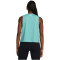 UNDER ARMOUR Vanish Elite Vent Crop-Top Damen 482 - radial turquoise/white XS