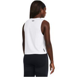UNDER ARMOUR Vanish Elite Vent Crop-Top Damen 100 - white/black M