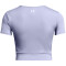 UNDER ARMOUR Motion Crossover Crop-Shirt Damen 539 - celeste/white M