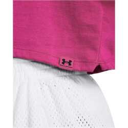 UNDER ARMOUR Campus Retro Crop-Shirt Damen 686 - astro pink/black S